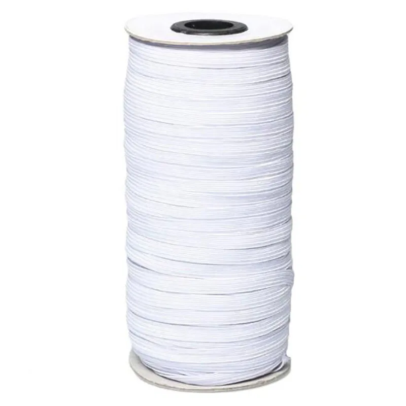 Эластичная лента плоский плетеный эластичный шнур для рукоделия рулон шнура