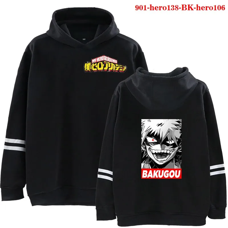 

2021 Anime Hoodies Boku No Hero Academia Japanese Cartoon Sweatshirt Clothes for Teens Anime Hoodie Harajuku Gothic Unisex Tops