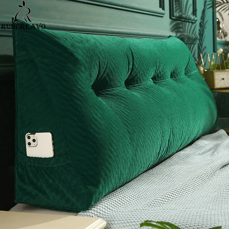 

Big Long Reading Pillow Backrest Cushion Large Sofa Waist Pillow Tatami Bed Headrest Cushion