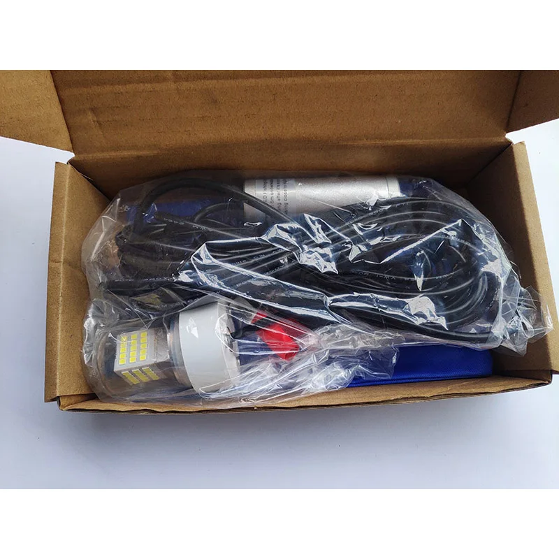 Fishing Tackle Wholesale 30W Underwater LED Bait Lights DC 12V - 24V 6M Cable 360 + 120 Degree Cheap Equipments | Освещение