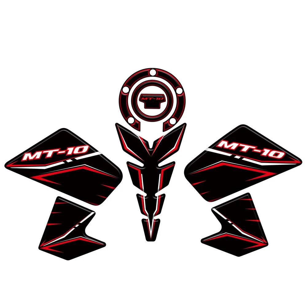 

Motorcycle Car Stickers Fuel Tank Side Sticker Anti Slip Tank Pad Sticker For Yamaha MT-10 MT 10 2016-2019