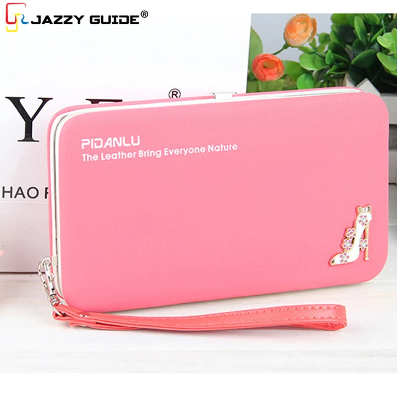 Новинка 2019 Модный женский кошелек с клипсой для денег белого и черного цвета