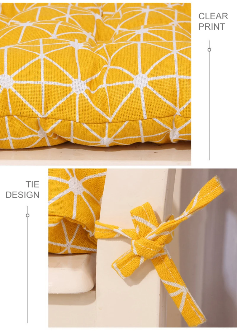 Подушка для сиденья хлопковая 40 см мягкая дышащая подушка офиса дома ресторана |