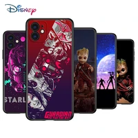 guardians of the galaxy silicone black cover for apple iphone 12 mini 11 pro xs max xr x 8 7 6s 6 plus 5s se phone case