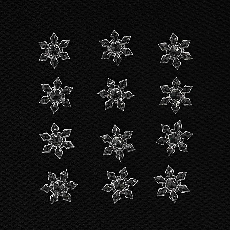 20 шт. рождественские украшения Navidad для дома акриловые снежинки DIY замороженные