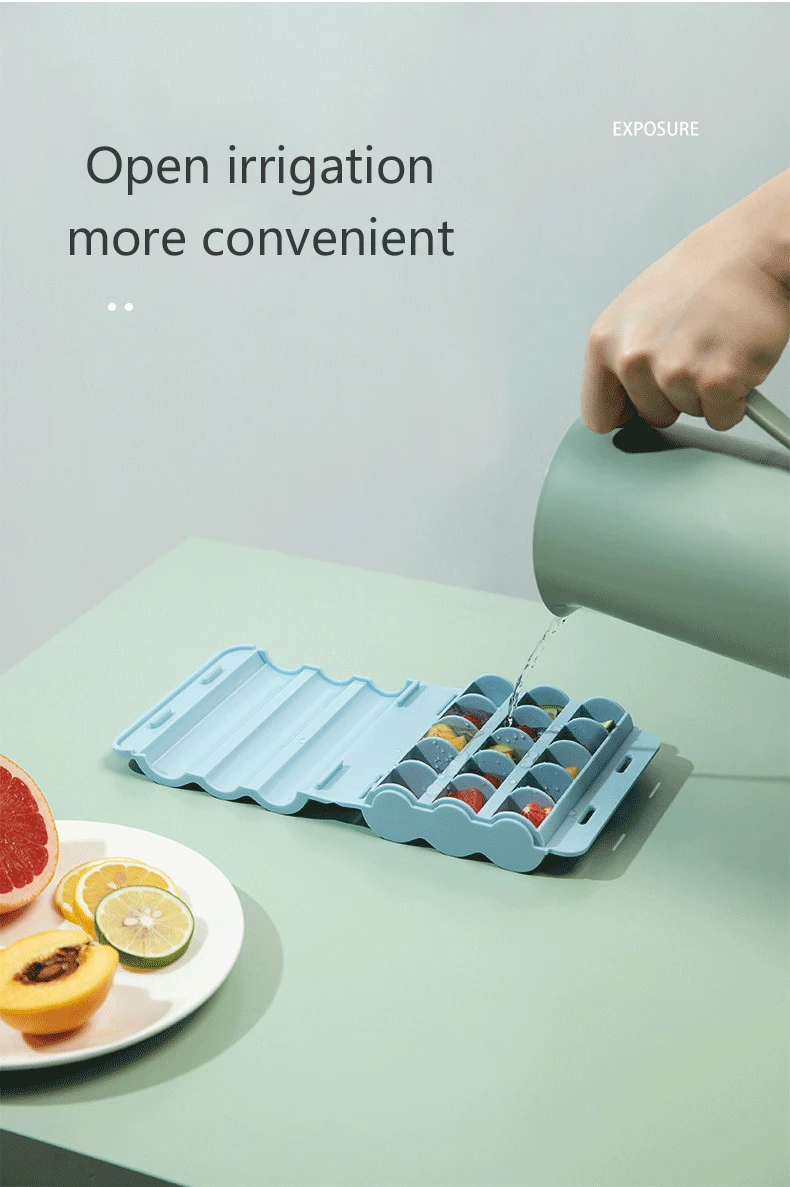 Силиконовая сетка для льда домашняя кухня коробка холодильник замороженный куб