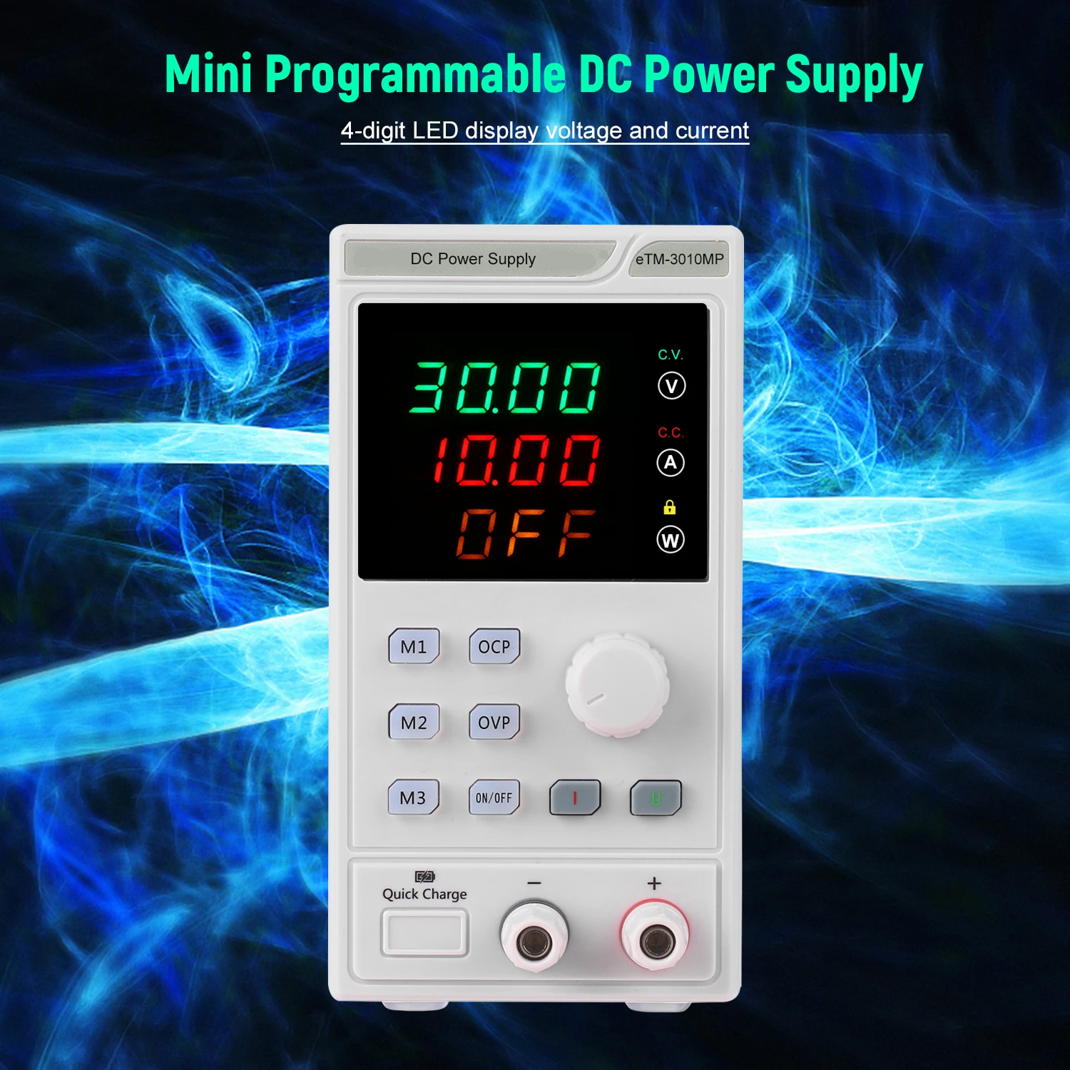 Для детей на возраст от 0 до 30V/0 60A 5A/0 10A программируемый DC Питание регулятор