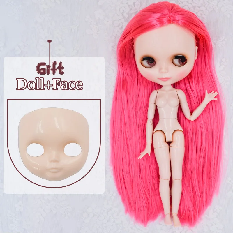 Neo Blyth кукла по индивидуальному заказу, NBL блестящее лицо, 1/6 OB24 BJD шарнирная кукла на заказ, куклы Blyth для девочки, подарок для коллекции NBL - Цвет: FNBL14