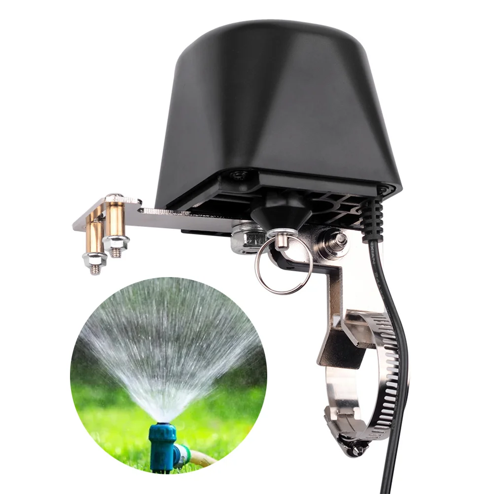 

Умный регулятор воды и газа, устройство управления звуком для сада, ручной аппарат с вилкой Стандарта США (черный)