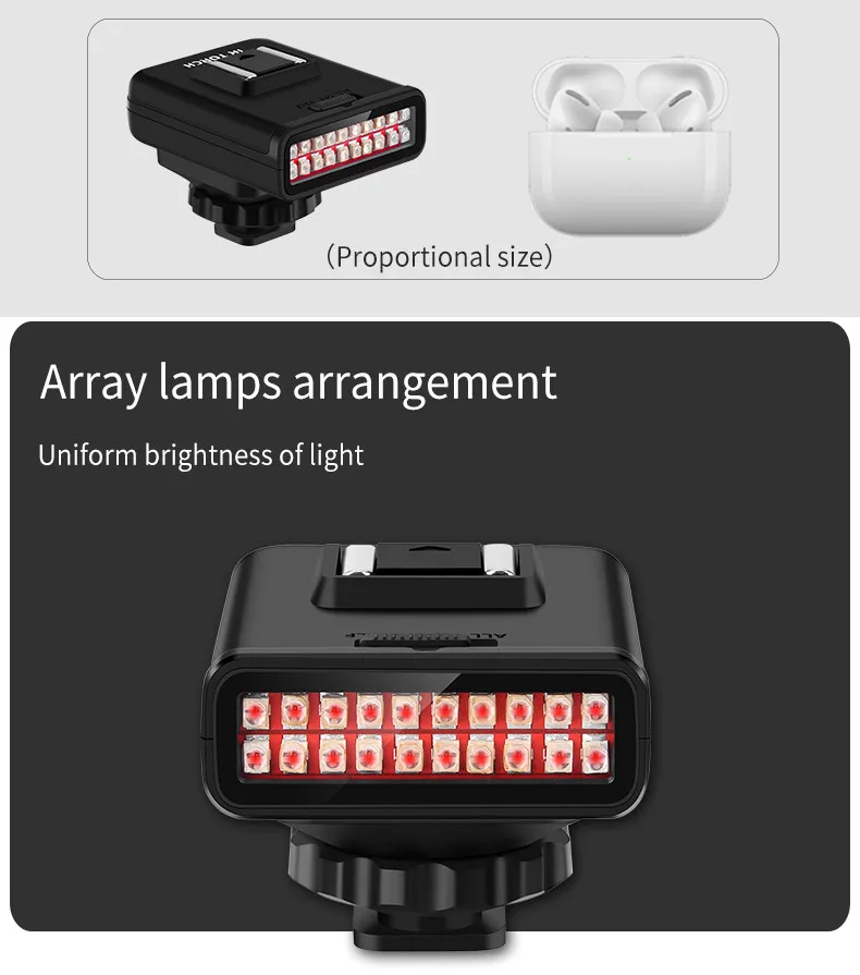 LN 3 Studio IR светильник USB перезаряжаемая видеокамера с инфракрасным ночным