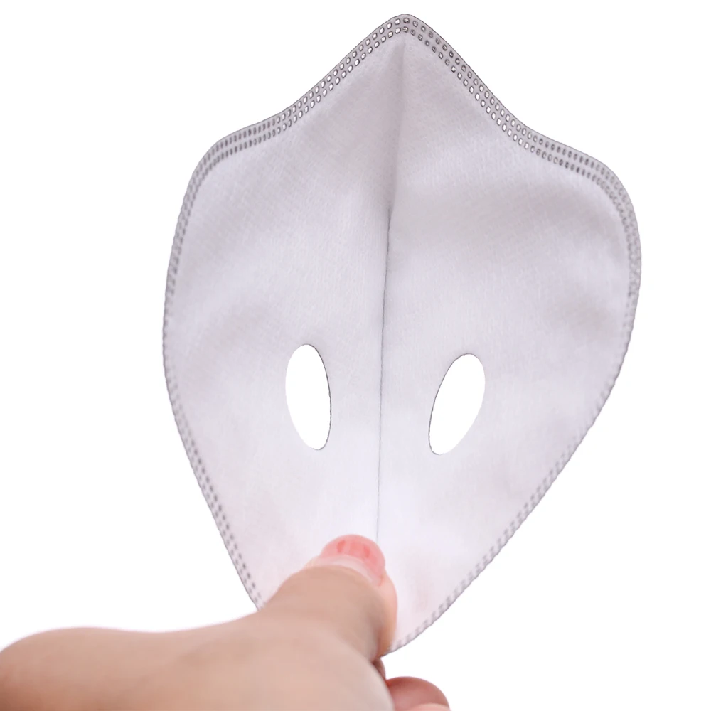 Маска для лица с активированным углем и дышащим волокном 5 слоев фильтр