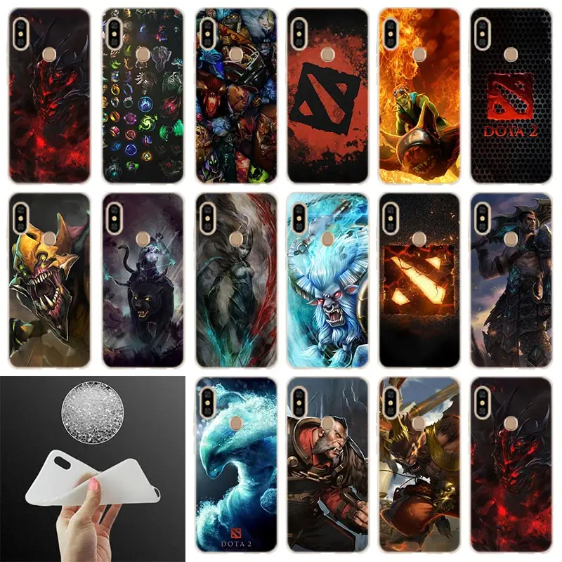 Мягкий чехол с логотипом dota 2 для Xiaomi Redmi Note 8 7 6 5 Pro 8a 6pro 6a s2 5a 4a 5plus y3 Coque Funda Etui чехлы