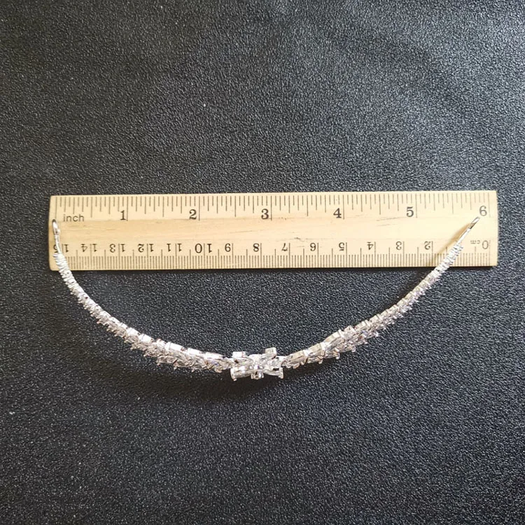 SLBRIDAL Pave Установка Винтажное кольцо с фианитом свадебная тиара CZ Свадебная Королева Принцесса пышные королевские вечерние Корона женские ювелирные изделия