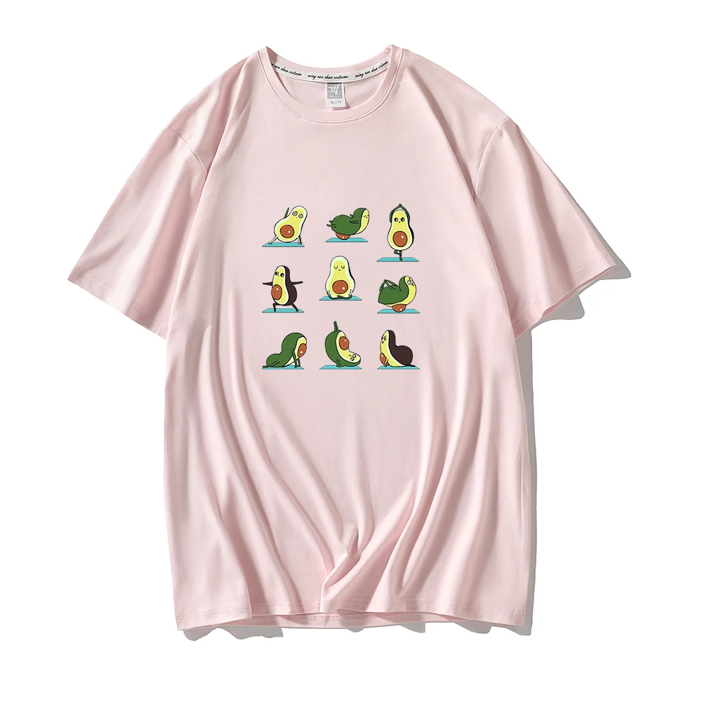 

Новые женские футболки Ullzang авокадо Kawaii, Забавные футболки с героями мультфильмов, Harajuku, корейский стиль, женские футболки, 90s, милая графиче...