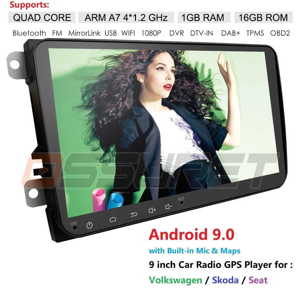 Автомобильный мультимедийный плеер на Android радио GPS для Volkswagen VW Passat B6 Touran GOLF5 POLO jetta