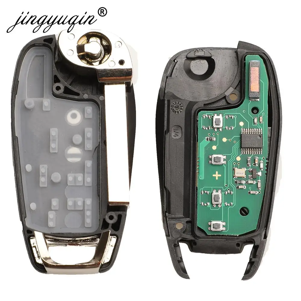 Брелок jingyuqin Flip 234BT 433 МГц ID46 PCF7941E для дистанционного автомобильного ключа для Chevrolet Колорадо Cruze Trailblazer Onix Tracker Onix RS (art.: 3920bb39fc08f) - 3920bb39fc08f