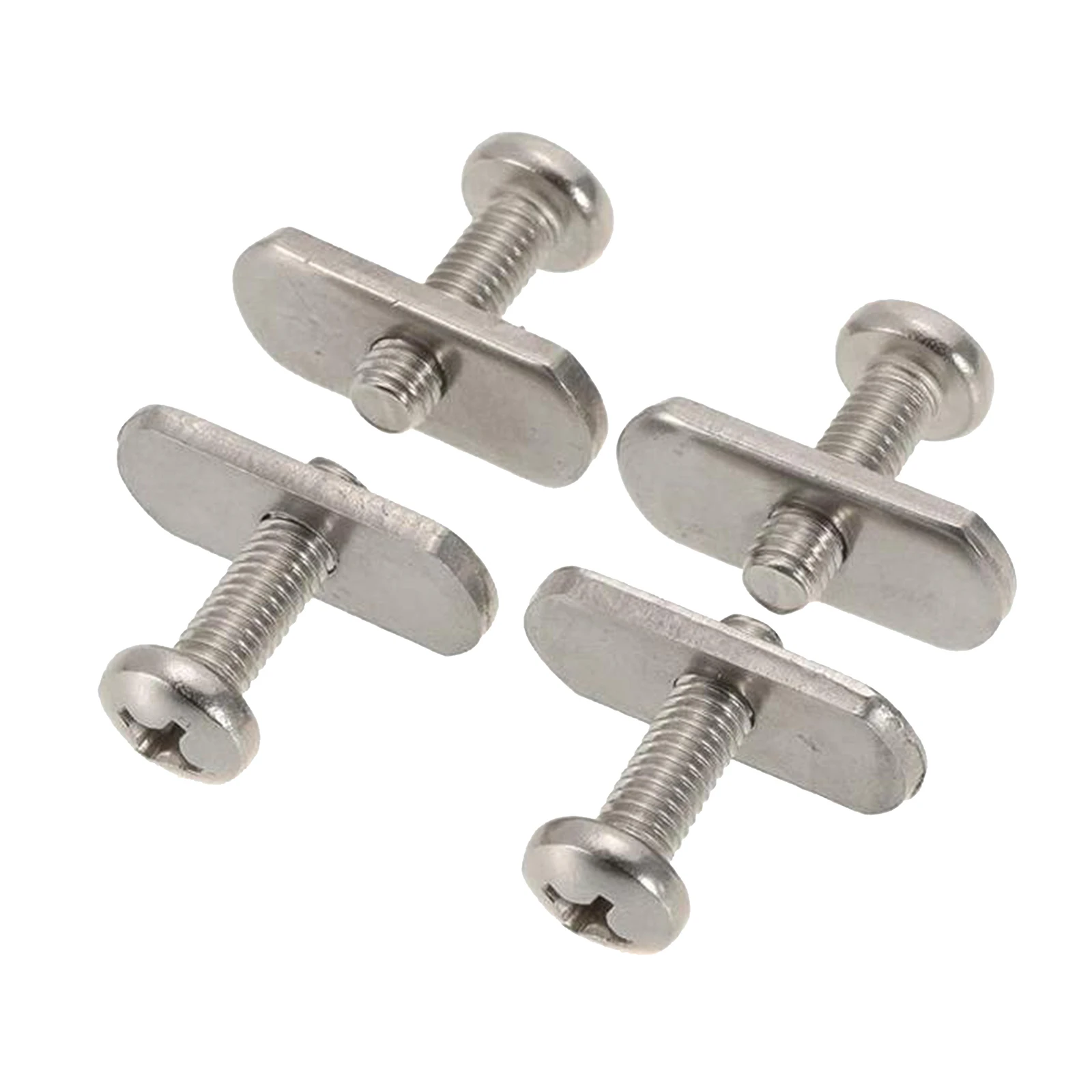 

4pcs Kayak Screw Track Nuts Rail / Track Equipment Mounting Hardware
