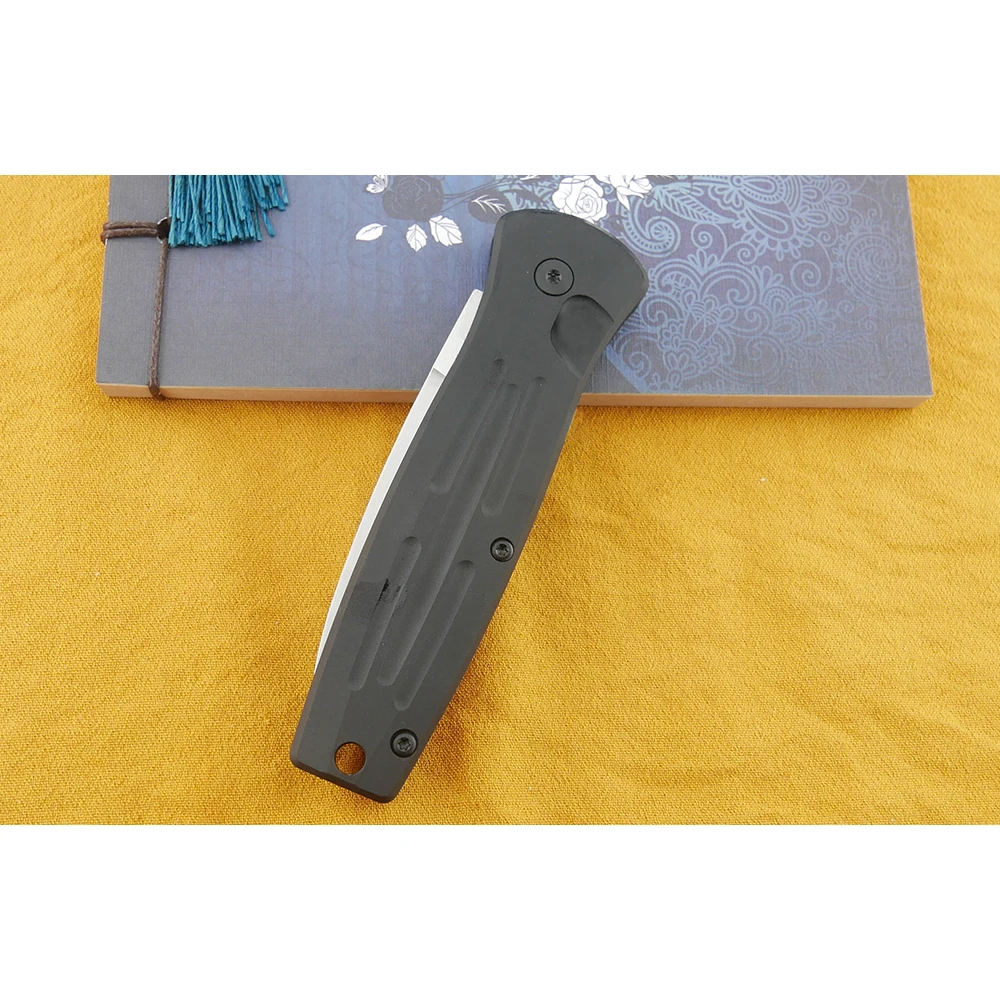 

T003 folding knife 9CR18MOV Bladeal uminum alloy Handle Ball Outdoor Edc Tools Pocket Sharp knives Camping Hunting Survival