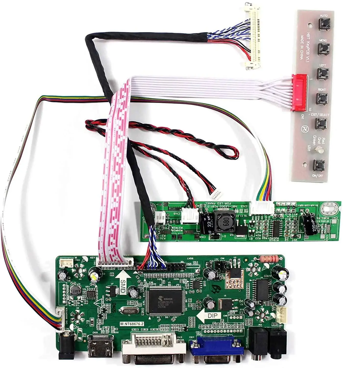Latumab плата контроллера для V236BJ1-LE1 / V236BJ1-LE2 LVDS 23 6 &quotЖК-дисплей 30 Pin драйвера 1366 × 768