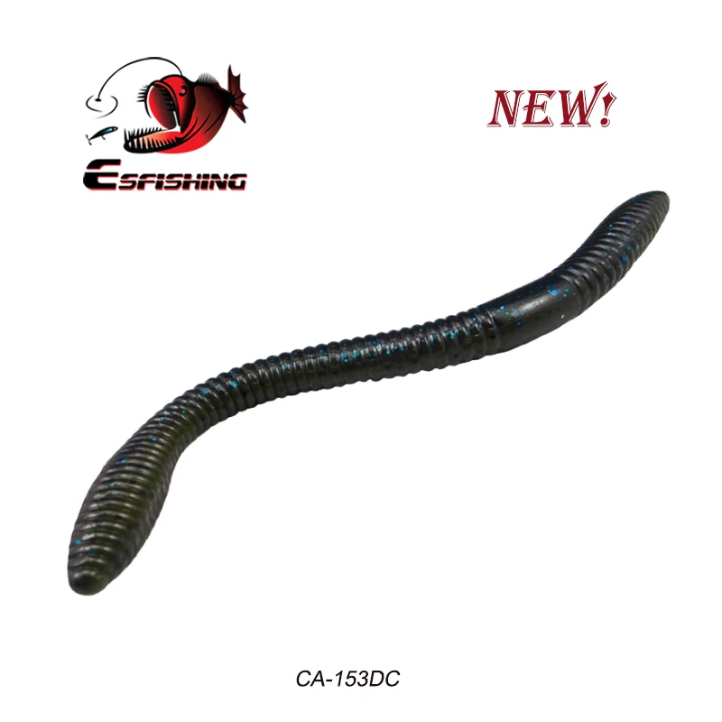 CA153DC ESFISHING Мягкая приманка червь дикая палочка 150 мм 11 г 5 шт. рыболовные приманки червяк мягкие приманки для рыбалки снасти карп Pesca приманка для форели - Цвет: CA153DC