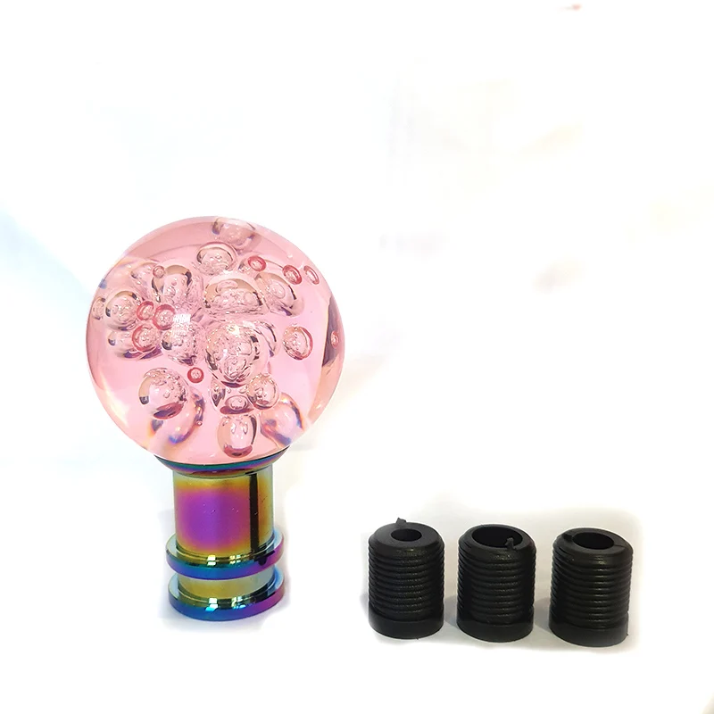 Universal Car Gear Shift Knob Colorful Crystal Bubble Stick Shifter Knobs for Manual Auto Styling | Автомобили и мотоциклы