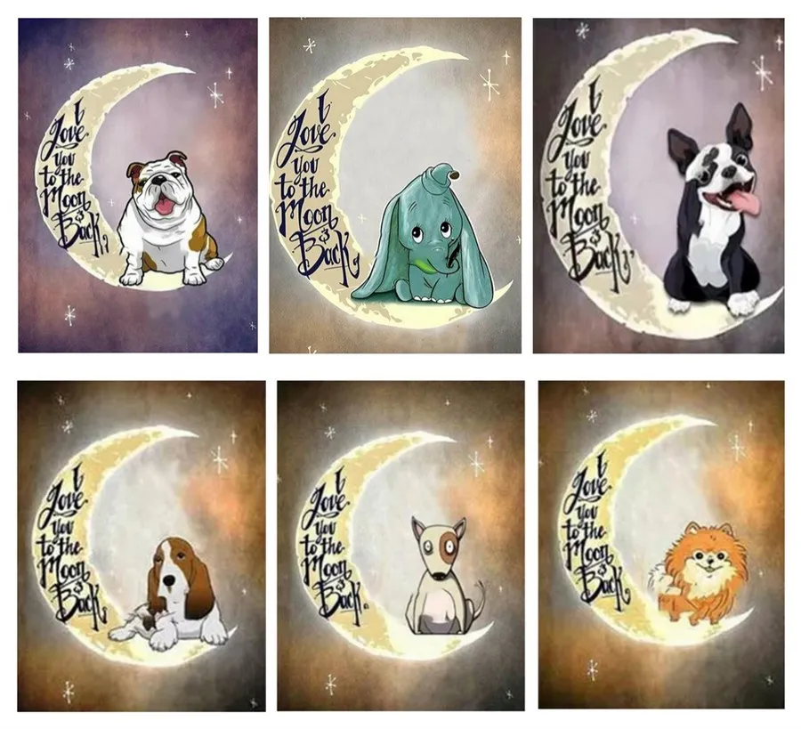 Алмазная живопись 5D сделай сам картина с полными квадратными стразами в виде