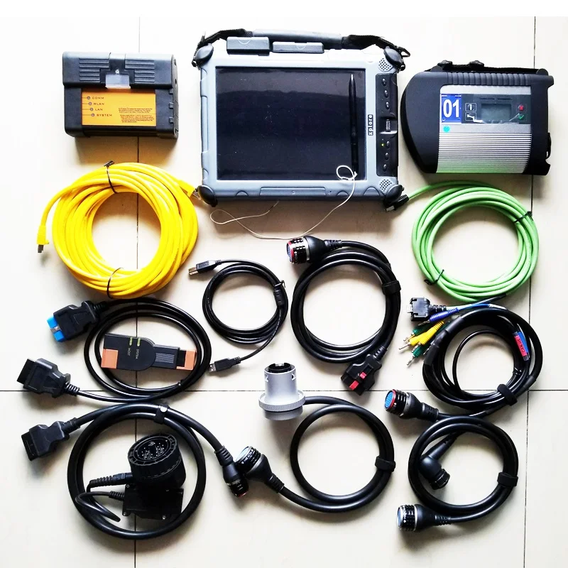 Автомобильный диагностический сканер ICOM A2 + B C plus MB STAR C4 для MW/Ben cars 1 ТБ HDD в