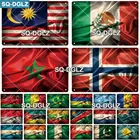 Металлическая табличка с изображением флага SQ-DGLZ, M-P, для украшения паба, бара, настенного декора, жестяная вывеска, постер для путешествий на заказ