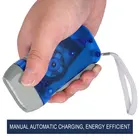 Светодиодная лампа-вспыфонарь с ручным нажимом, 3 светодиода