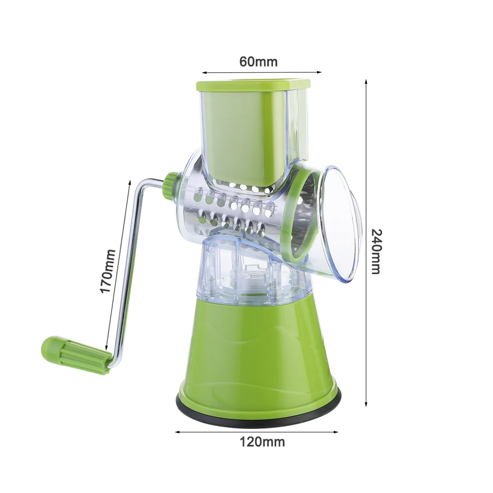 Ручной овощерезка роллер для картофеля лезвие из нержавеющей стали кухонный