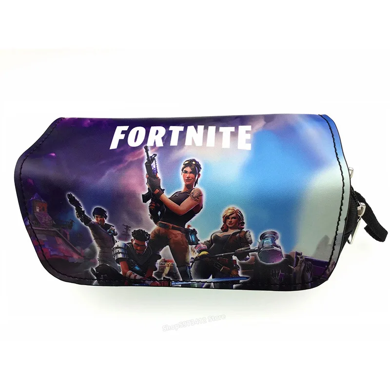 Чехол карандаш в виде ночной ручки крепости Fortnites школьные принадлежности для