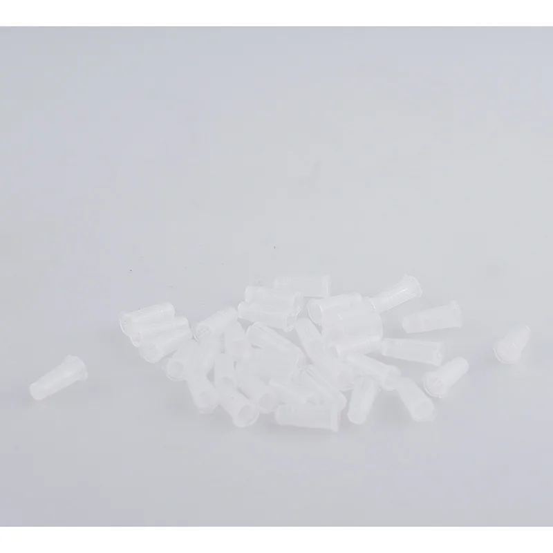 Wholesale High Quality 1ml/1cc Syringe Assortment Caps Pack of 20000 American Glue Dispensing Tip Cap (Clear) | Инструменты