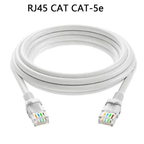 Кабель Ethernet CAT 5e, CAT 5, сетевой кабель RJ45 для компьютеров, концентраторов-коммутаторов, ADSL роутеров, цифровых приставок