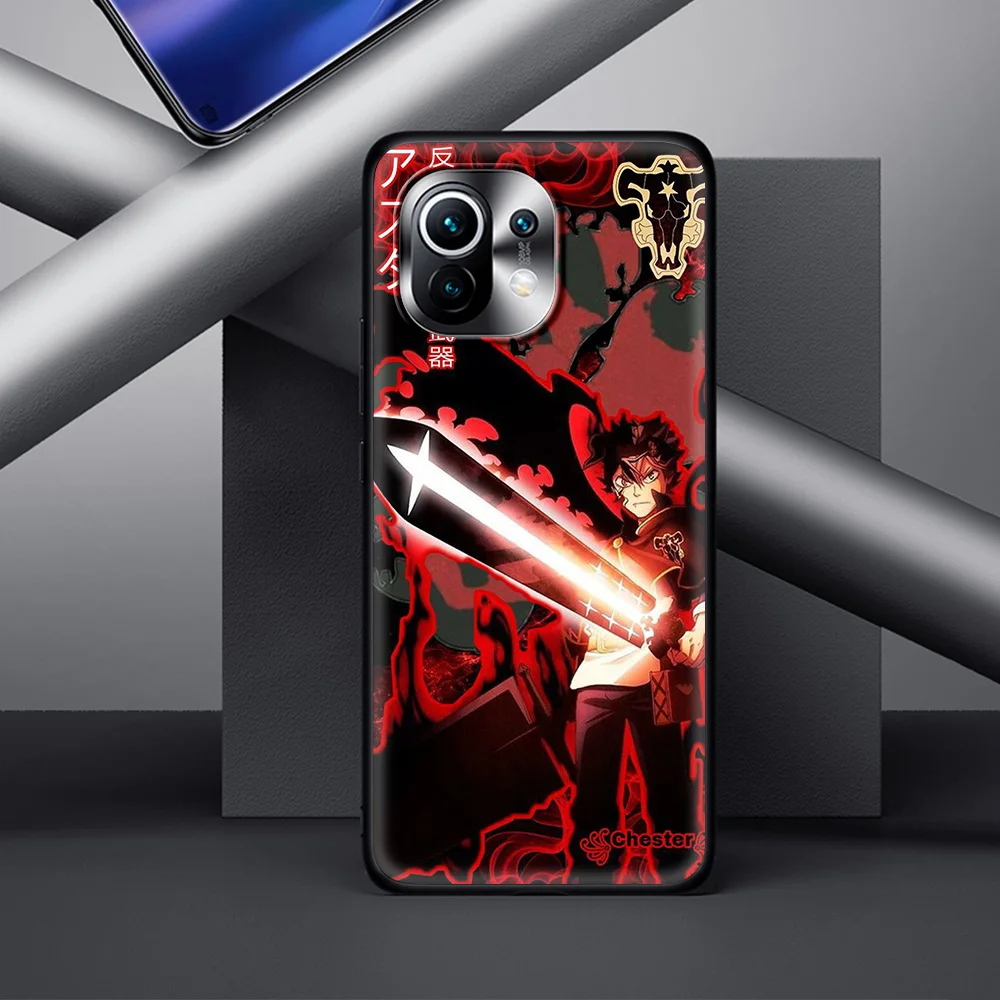 

Asta Anime Black Silicone Soft Coque for Xiaomi Mi X3 NFC M3 10S 10T 9T 9 Lite Note 10 Pro 5G 11 Thin Phone Case Shell