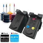 PG510 CL511 совместим с принтером Canon PG 510 CL 511 Pixma MP280 MP282 MP480 MP490 MP492 MP495 MP499 MX320 330 340 350 410 420
