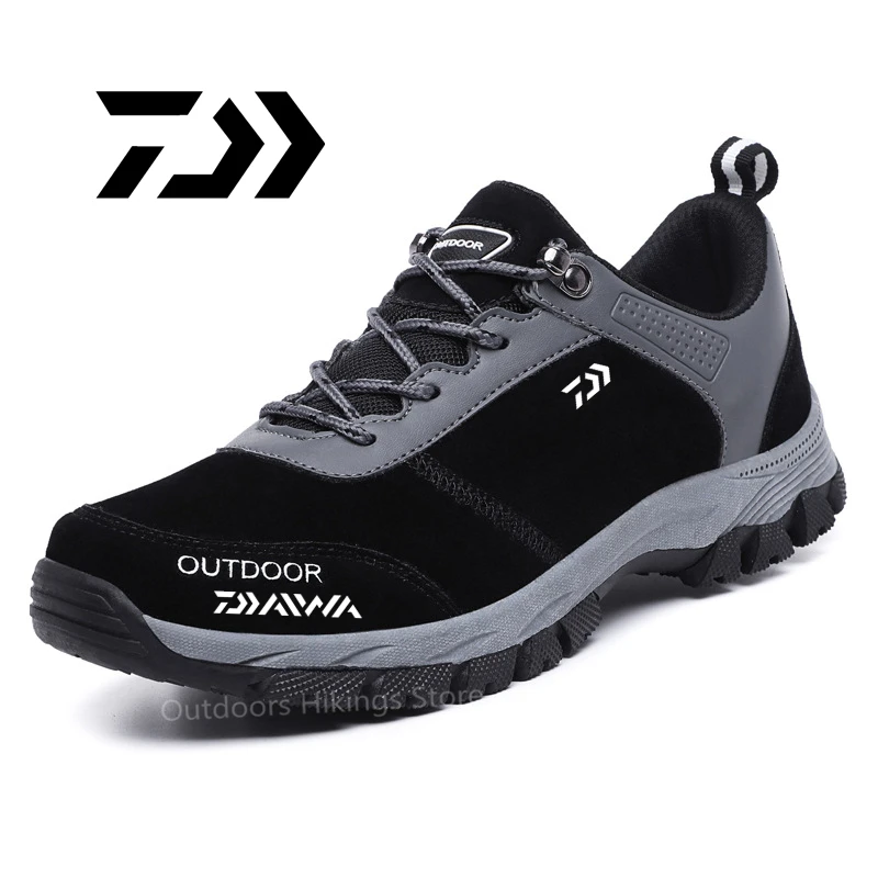 

Daiwa Men's Autumn Winter Fishing Shoes New Fashion Warm Durable Anti-skid Outdoor Camping Sport Quality Cycling Running Shoes