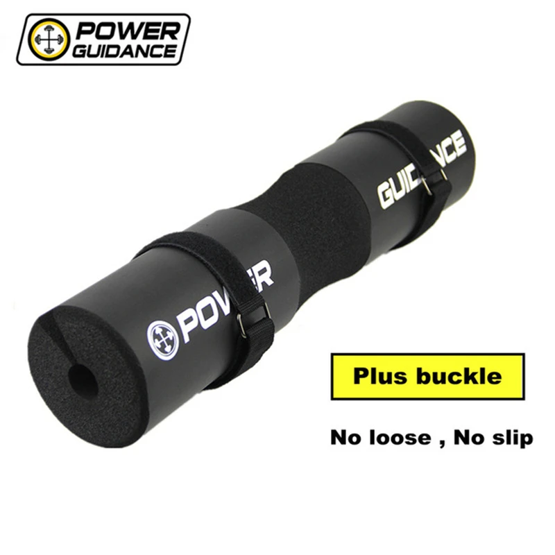 

POWER GUIDANCE Barbell Squat Pad/Weight Lifting Cushioned Neck & Shoulder Protective Pad - for Bar, Hip Thrusts 45*9CM