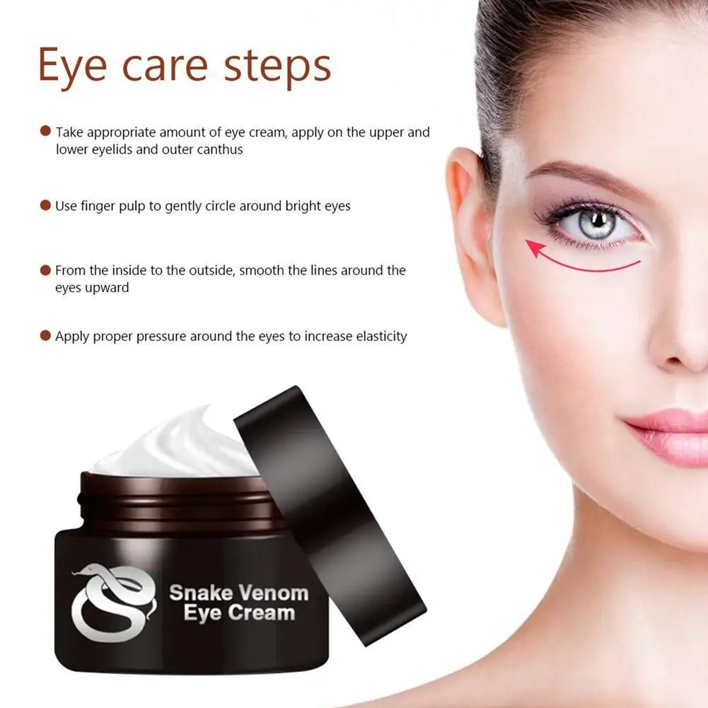 

30g Eye Cream Snake Venom Serum Anti Anti-Aging Circles Cream Remover Moisturizing Bags Eye Eyes Anti-Puffiness Dar T1R8