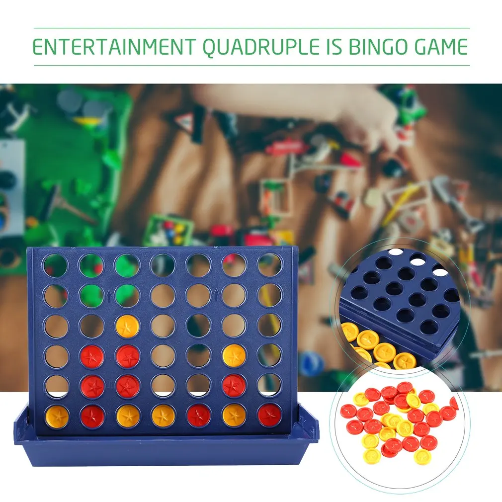 Развивающие игрушечные шахматы Ren Toys Bingo Game четыре четырехкратные шахматные