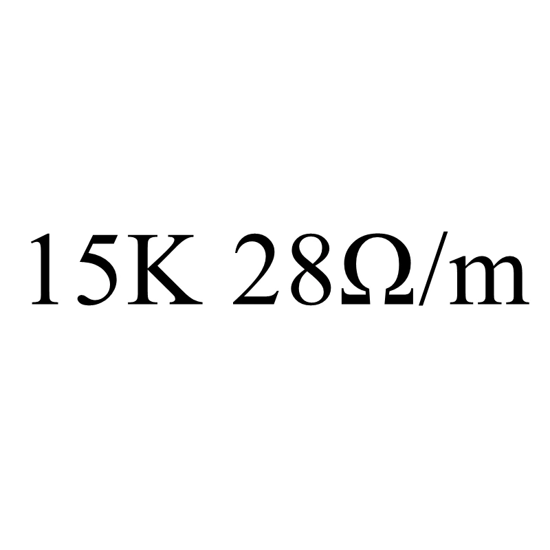 15K 28ohm 12V~ 220V 9ohm~ 510ohm Силиконовый нагревательный кабель из углеродного волокна инфракрасный, проходящий под полом нагреватель Электрический провод теплая горячая линия домашняя напольная система - Цвет: 15K 28ohm