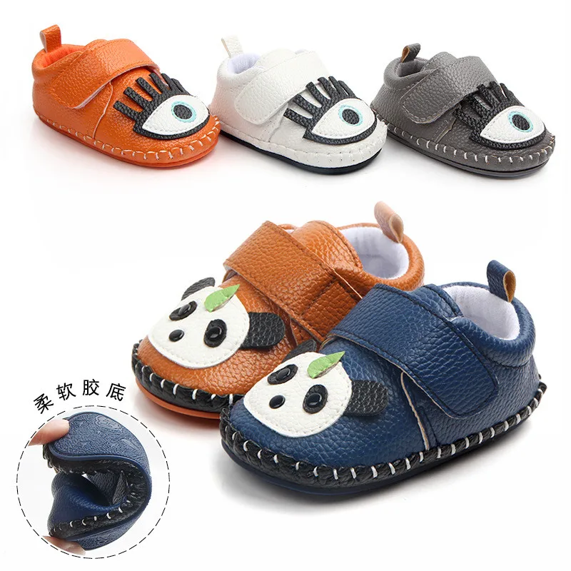 Детская нескользящая обувь из ПУ кожи с резиновой подошвой|Обувь для детей