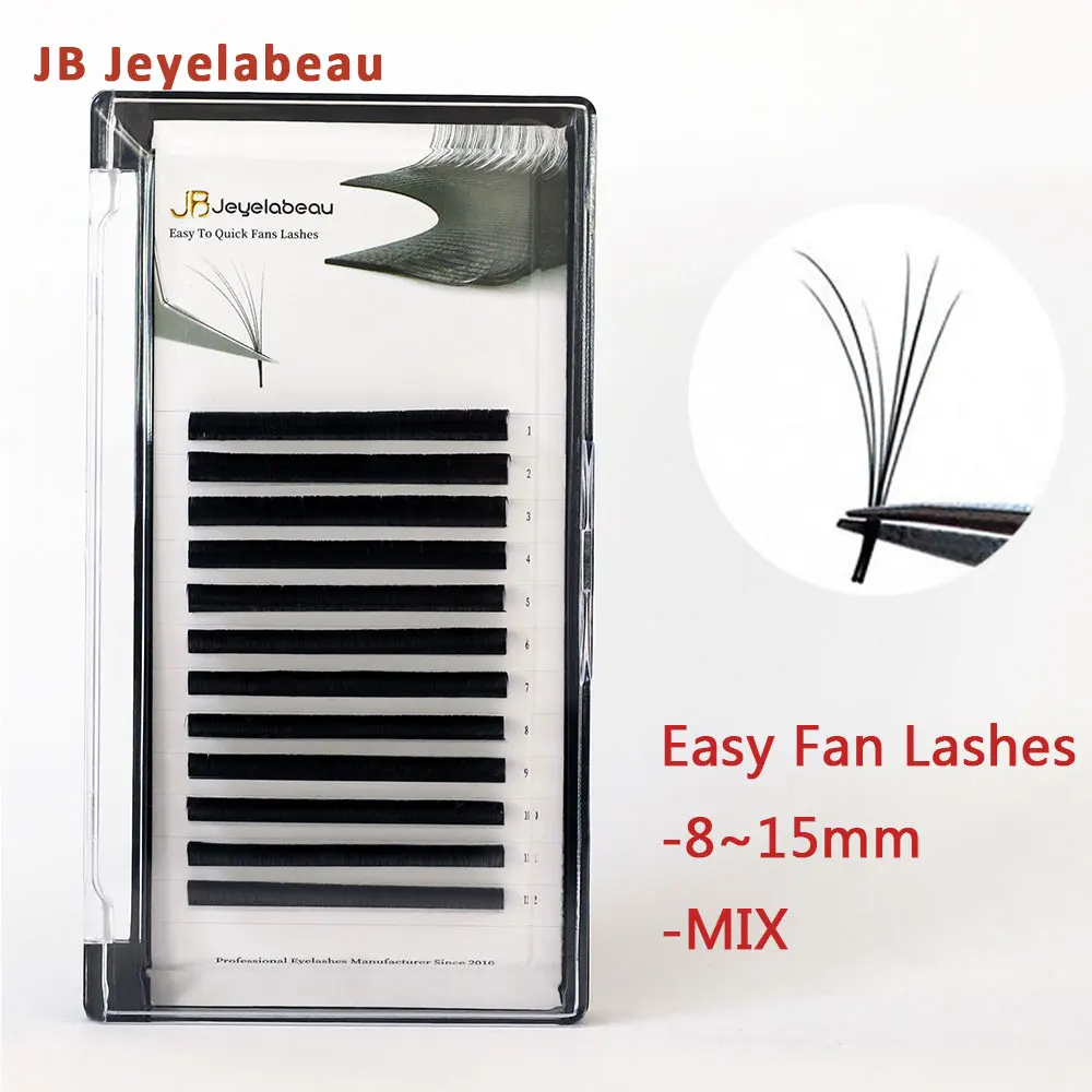 

Бесплатная доставка, ресницы Easy Fan объемные шелковые ресницы 0,05 0,07 мягкие русский объем, ресницы для наращивания с вашим логотипом, професси...