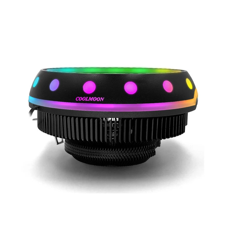 Kllisre PC CPU Cooler Fan Heatsink LED Aperture Cooling Quiet Radiator | Компьютеры и офис