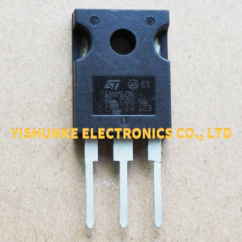 10 шт. транзистор MOSFET 58A 600 В 58NM60N STW58NM60N 22NM60N 48NM60N 42N65M5 TO-247 | Электроника