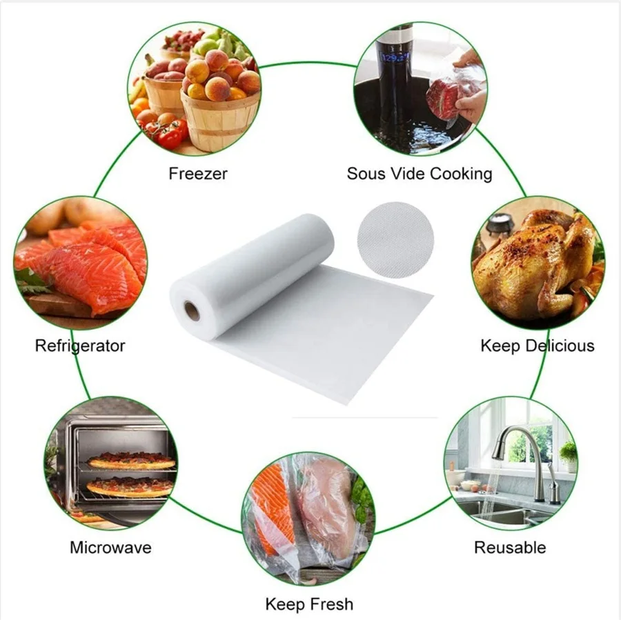 Кухонный Вакуумный пакет для пищевых продуктов пакеты сохранения свежести