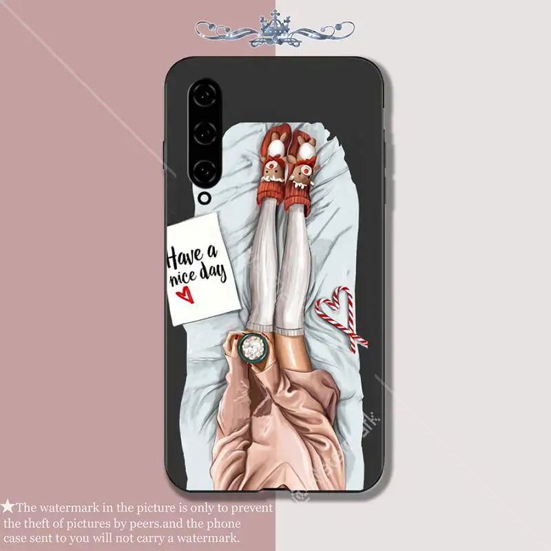 Модный силиконовый чехол на высоком каблуке для девушек телефона Xiaomi mi A1 A2 6 8 9 t pro