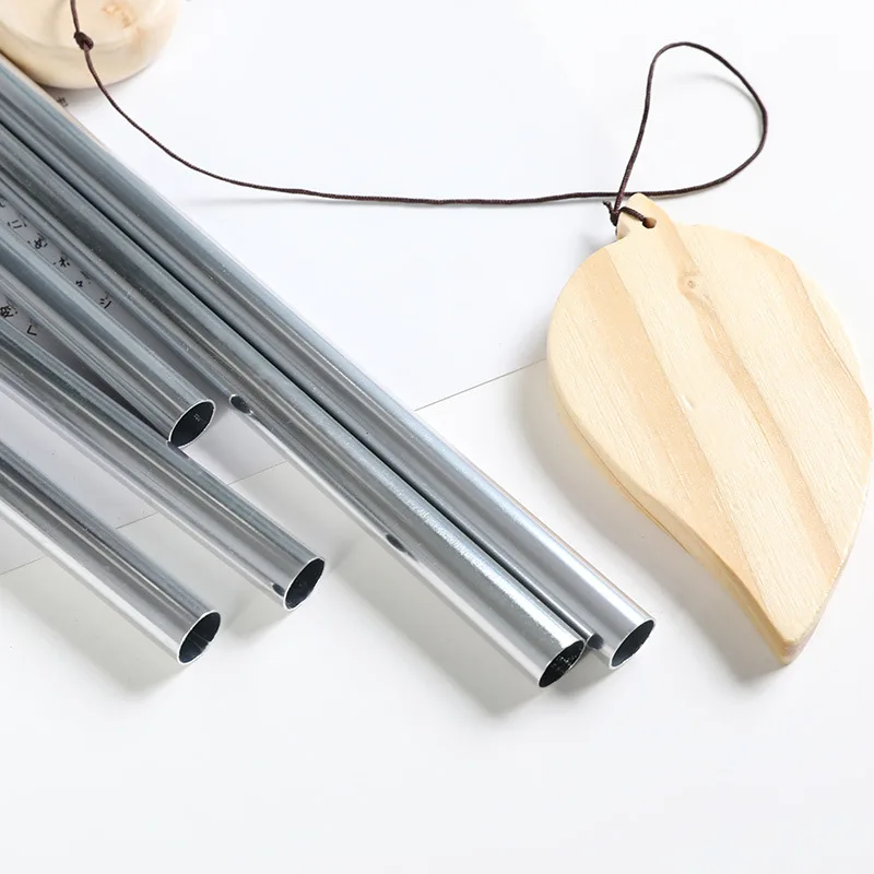 

6 Tubes Wind Chimes Woodon Windchimes Garden Porch Balcony Room Decoration Accessories Window Room Decor