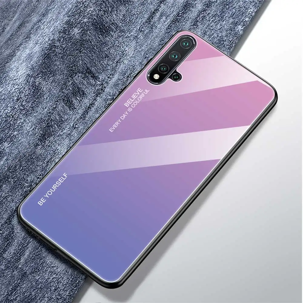 Для Huawei Honor 8S 8A 8X10 20 9X Pro P20 P30 Lite Y5 Y6 Y7 Prime Y5 MAR-LX1M закаленное Стекло чехол TPU рамки