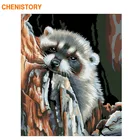 Набор для рисования по номерам на холсте выдра