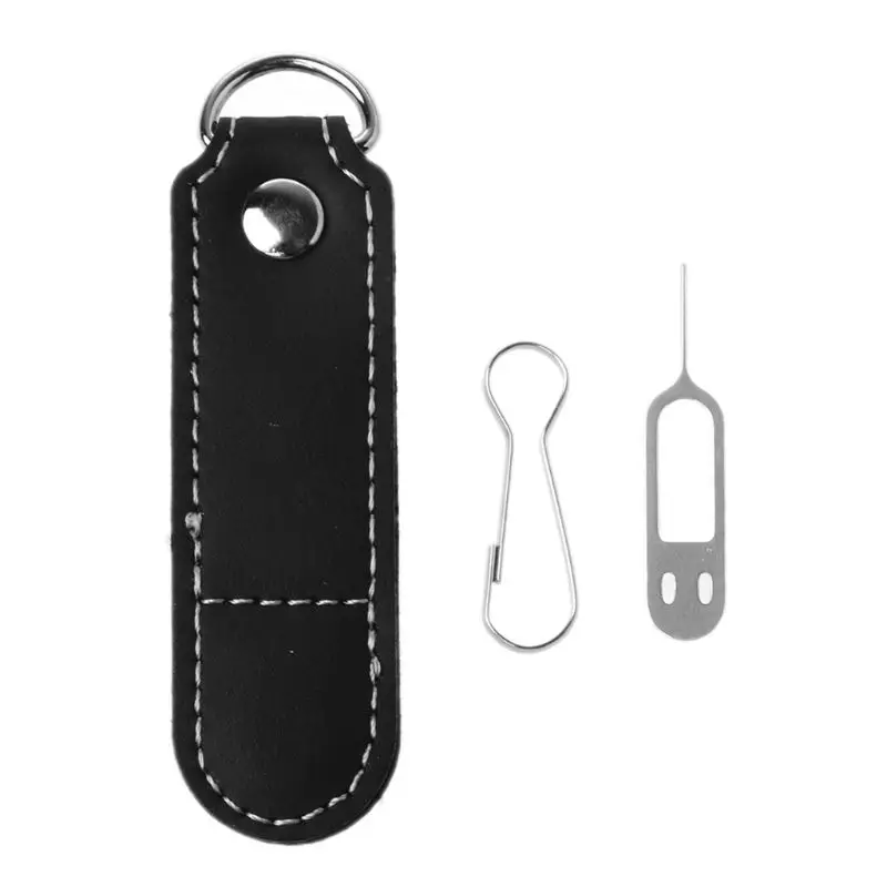 Прочная сумка для хранения Micro SD TF карта памяти держатель PU кожаный чехол